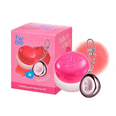 FWEE Lip&Cheek Blurry Pudding Pot PK02 Skirt + Keyring