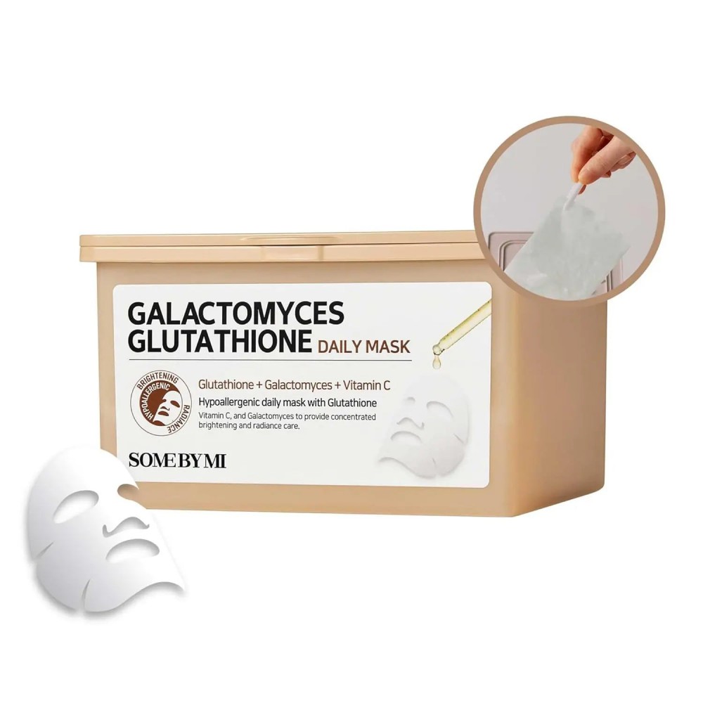 SOME BY MI Galactomyces Glutathione Daily Mask - Καθημερινή Μάσκα Λάμψης & Ενυδάτωσης