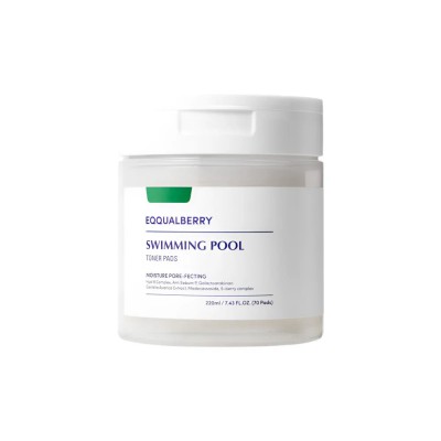 EQQUALBERRY Swimming Pool Toner Pads – Καθημερινή Απολέπιση & Ενυδάτωση