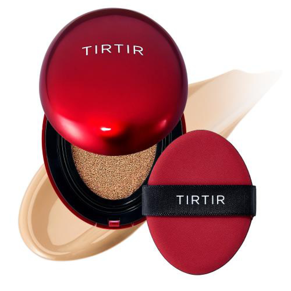 TIRTIR Mask Fit Red Cushion SPF40 PA++ No.27N Camel - Μέικ-απ με αντηλιακή προστασία