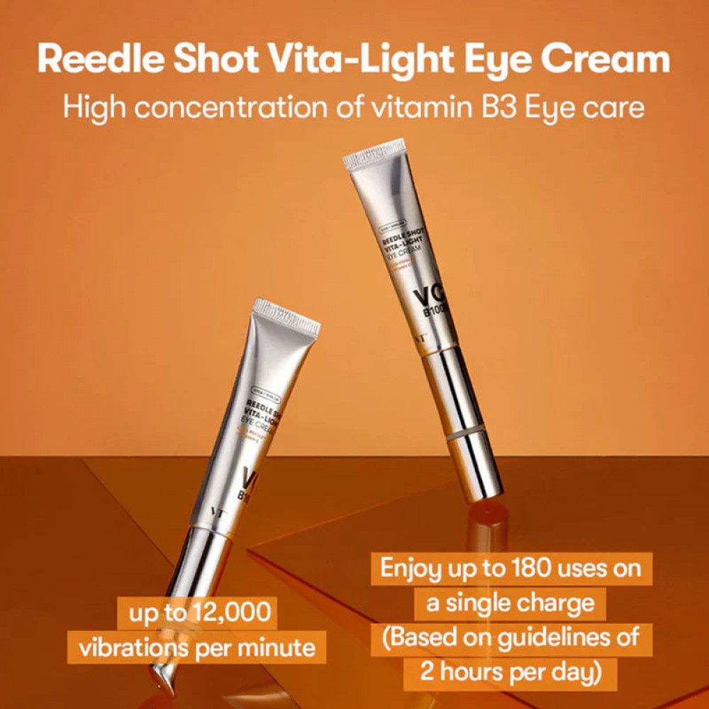 VT Cosmetics Reedle Shot Vita-Light Eye Cream - Κρέμα Ματιών για Μαύρους Κύκλους και Σύσφιξη