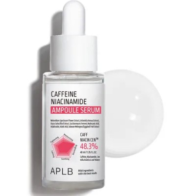 APLB Caffeine Niacinamide Ampoule Serum – Ορός Λάμψης & Αποσυμφόρησης
