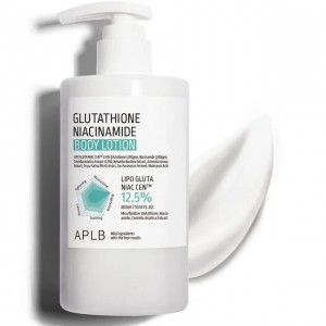 APLB Glutathione Niacinamide Body Lotion - Κρέμα σώματος για λάμψη και καταπράυνση