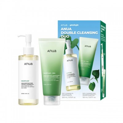 Anua Double Cleansing Duo Set - Σετ Διπλού Καθαρισμού με Heartleaf