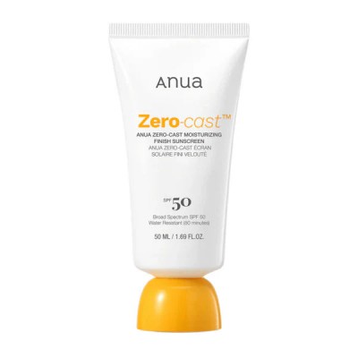 Anua Zero-Cast Moisturizing Finish Sunscreen SPF50+ - Ενυδατικό αντηλιακό χωρίς white cast