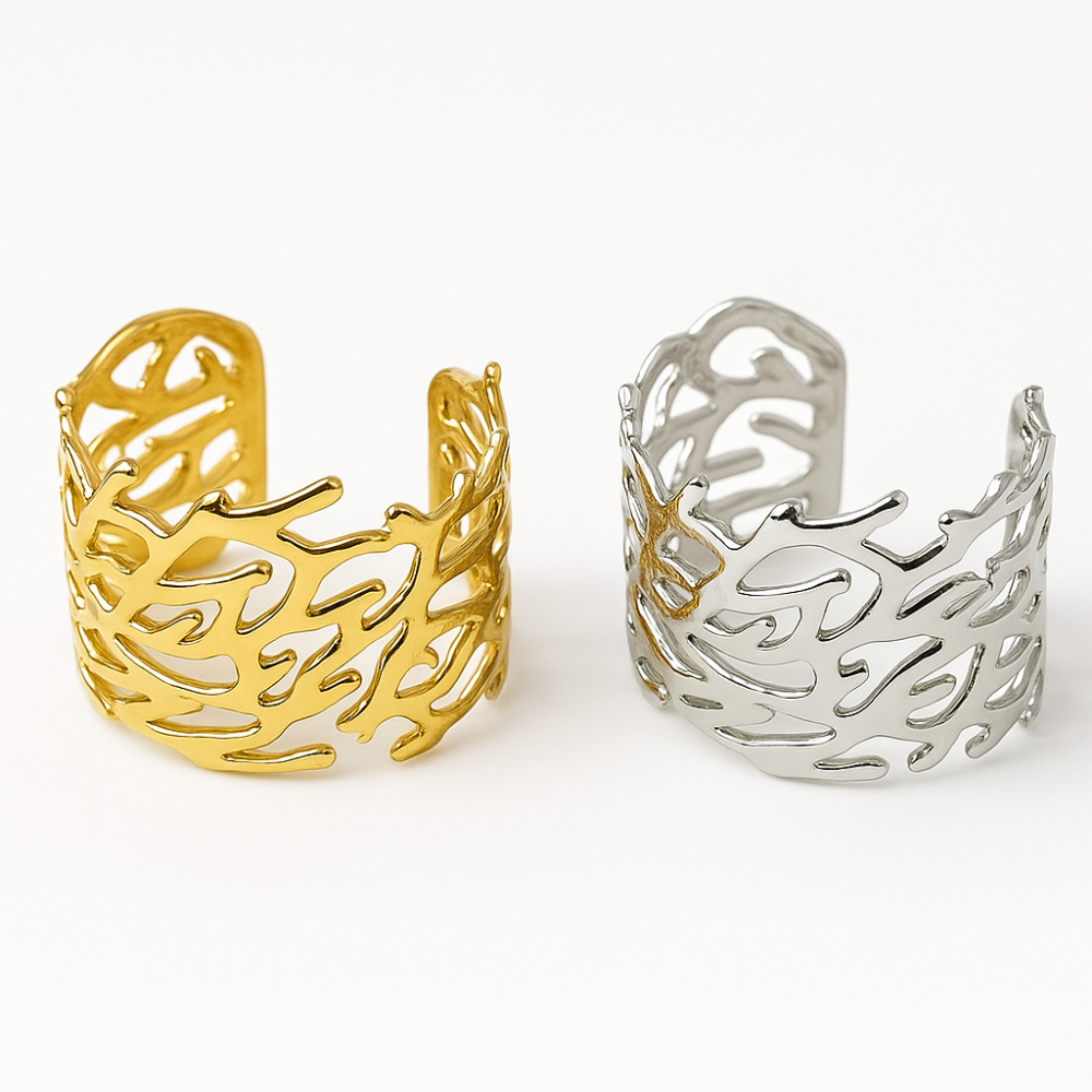 Χειροπέδα Κοραλλένια σχέδια